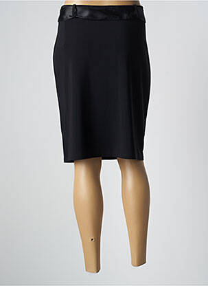 Jupe mi-longue stretch noir JOSEPH RIBKOFF femme