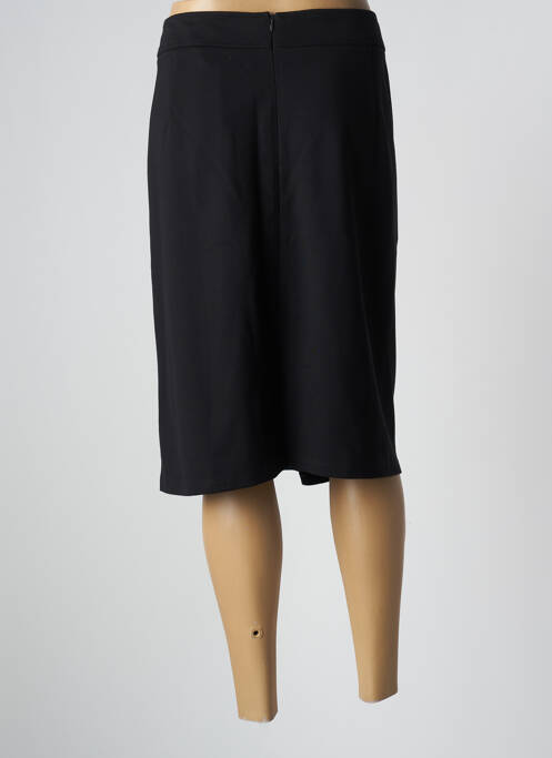 Jupe mi-longue noir GUY DUBOUIS pour femme
