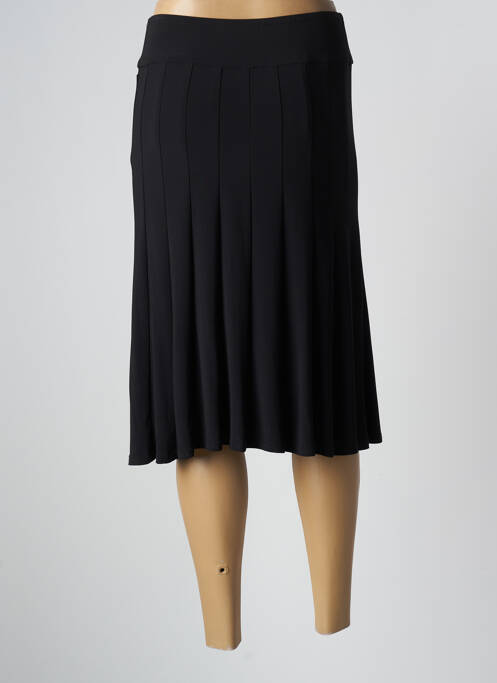 Jupe mi-longue noir JOSEPH RIBKOFF pour femme