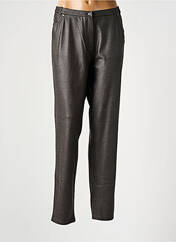 Pantalon slim marron MERI & ESCA pour femme seconde vue