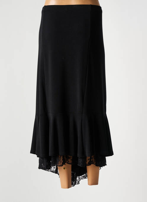 Jupe longue noir CHRISTIAN MARRY pour femme