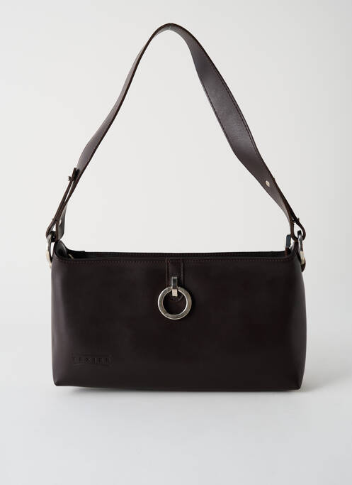 Sac marron TEXIER pour femme