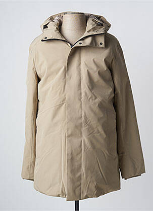 Parka manches longues a capuche beige JACK & JONES homme