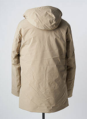 Parka manches longues a capuche beige JACK & JONES homme