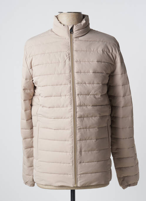 Doudoune beige JACK & JONES pour homme