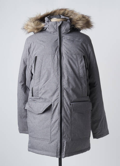 Parka gris JACK & JONES pour homme