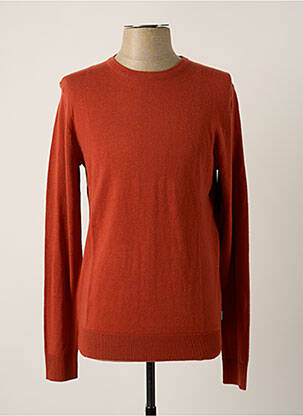 Pull stretch manches longues orange JACK & JONES homme