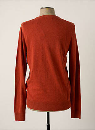 Pull stretch manches longues orange JACK & JONES homme