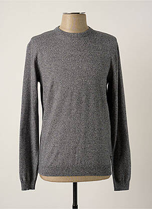 Pull stretch manches longues bleu JACK & JONES homme