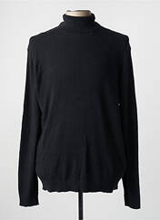 Pull col roulé noir JACK & JONES pour homme seconde vue