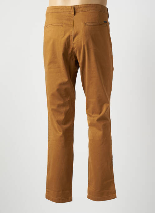 Pantalon chino stretch taille normale marron JACK & JONES homme