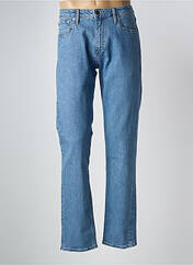 Jeans coupe droite bleu JACK & JONES pour homme seconde vue