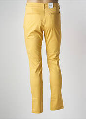 Pantalon chino jaune JACK & JONES pour femme seconde vue