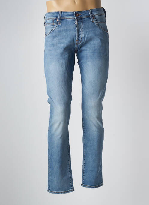 Jeans coupe slim bleu JACK & JONES pour homme