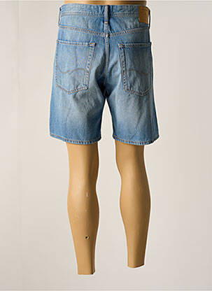 Bermuda coupe droite taille normale bleu JACK & JONES homme