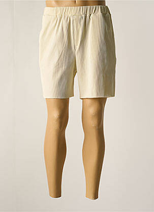Bermuda taille élastique taille normale beige JACK & JONES homme