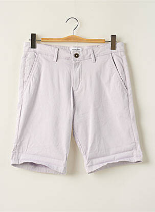 Bermuda stretch taille normale violet JACK & JONES homme