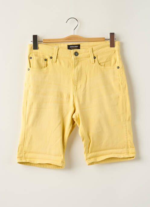 Bermuda jaune JACK & JONES pour homme