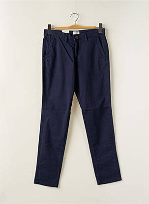 Pantalon chino stretch taille normale bleu JACK & JONES homme