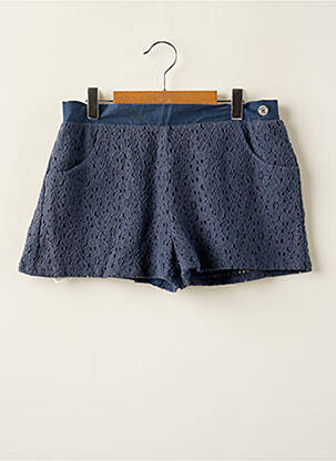 Short stretch taille élastique bleu BOBOLI fille