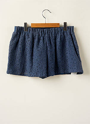 Short stretch taille élastique bleu BOBOLI fille