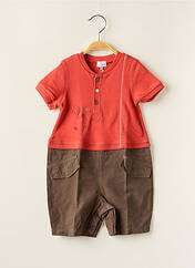 Combishort orange COUDEMAIL pour garçon seconde vue