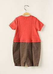 Combishort orange COUDEMAIL pour garçon seconde vue