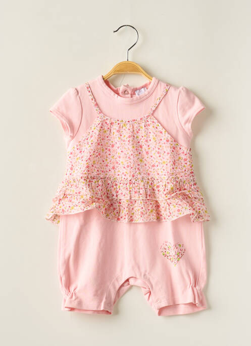 Combishort rose COUDEMAIL pour fille