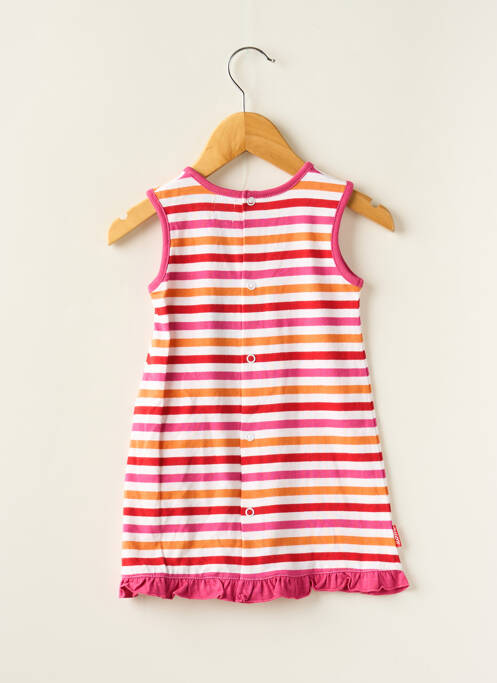 Robe courte rose ELLE EST OU LA MER pour fille