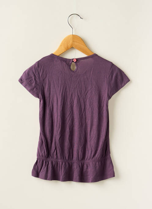 Tunique manches courtes violet COUDEMAIL pour fille