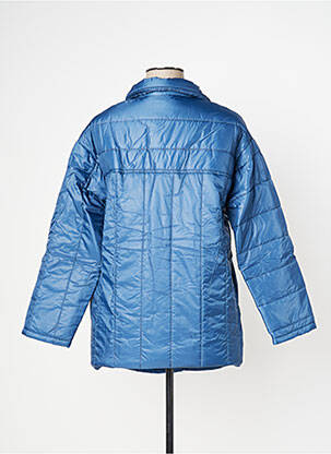 Doudoune poches sans capuche bleu BENOA femme