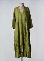 Robe longue vert BENOA pour femme seconde vue