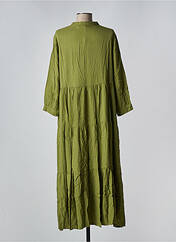 Robe longue vert BENOA pour femme seconde vue