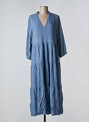 Robe longue bleu BENOA femme