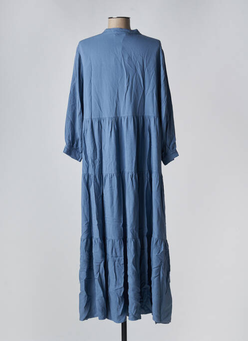 Robe longue bleu BENOA pour femme