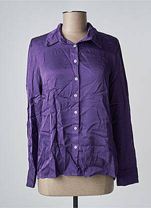 Chemisier violet BENOA femme