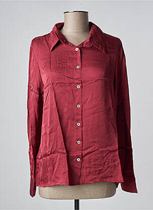 Chemisier rouge BENOA femme