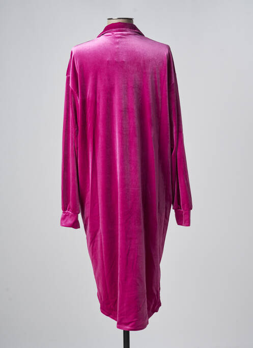 Robe mi-longue rose BENOA femme