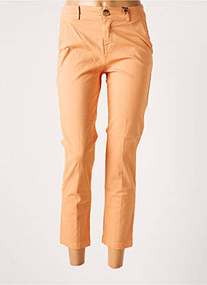 Pantalon 7/8 orange BENOA femme