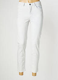 Pantalon slim stretch taille normale bleu YAYA femme
