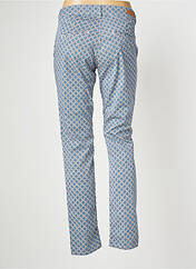 Pantalon droit bleu HAPPY pour femme seconde vue