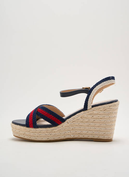 Espadrilles bleu ELUE PAR NOUS pour femme