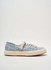 Baskets bleu SUPERGA pour femme seconde vue