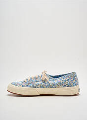 Baskets bleu SUPERGA pour femme seconde vue