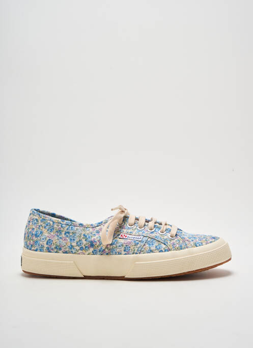 Baskets bleu SUPERGA pour femme