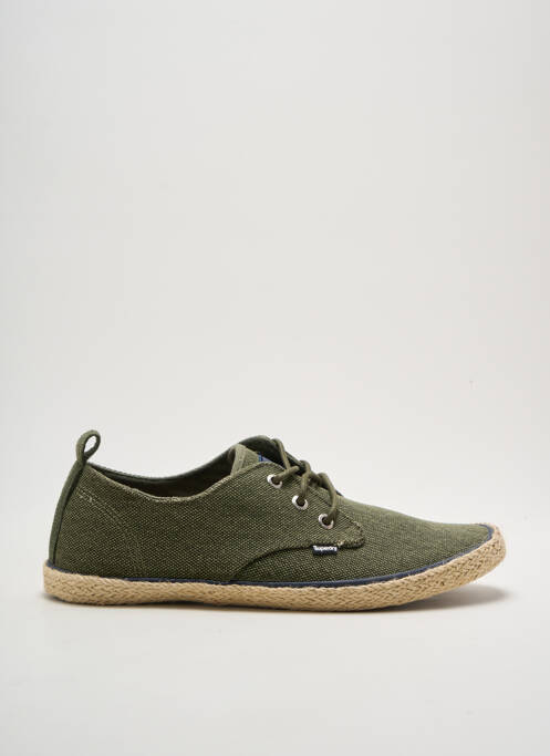 Espadrilles vert SUPERDRY pour homme