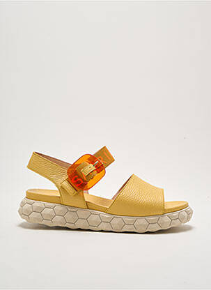 Sandales/Nu pieds jaune SABRINAS pour femme