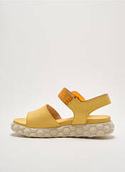 Sandales/Nu pieds jaune SABRINAS pour femme seconde vue