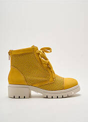 Bottines/Boots jaune DORKING pour femme seconde vue
