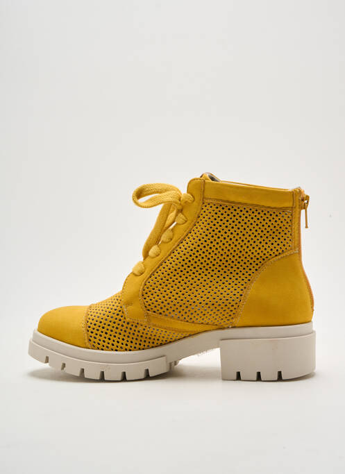Bottines/Boots jaune DORKING femme